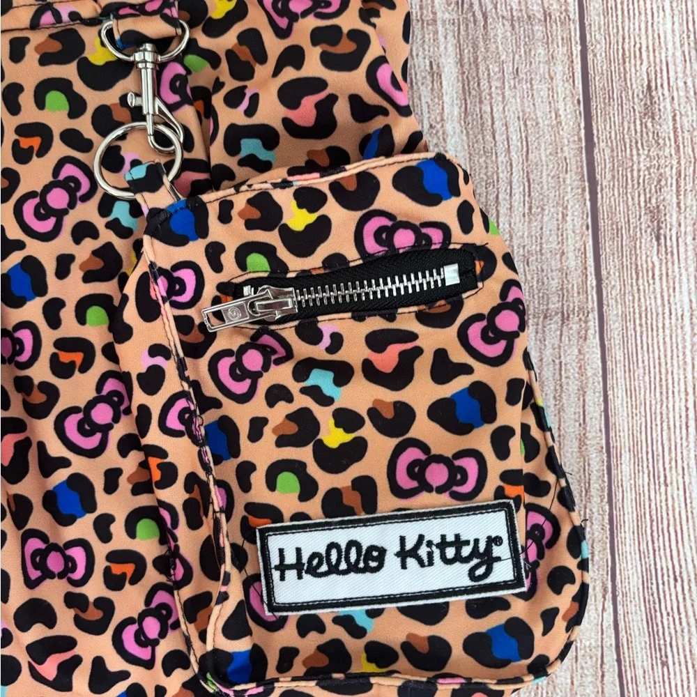 Hello Kitty leopard print micro mini skirt - Picture 4 of 6